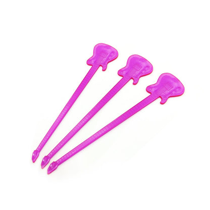 6PCS 18.5CM Stirring Plastic Stirrers Kitchen Bar Tool Juice Party Cocktail Drink Mixer Swizzle Stick Wine Agitators