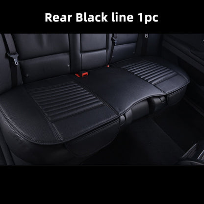 AUTOYOUTH Four Season Seat Cover PU Leather Car Seat Cushion Automobiles Seat Cover Universal Car Chair Protector Pad Mat Auto