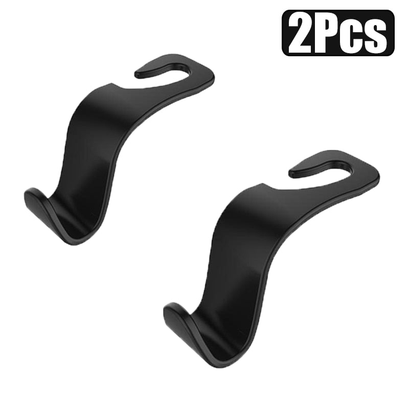 1/2/4Pcs Universal Auto Seat Headrest Hook Storage Hanger Car Vehicle Back Seat Organizer Holder Car Interior Accessories