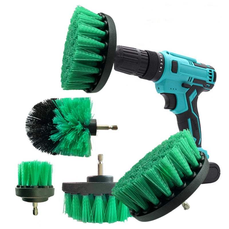 Electric Drill Cleaning Brush Electric Cleaning Brush Tool Car Beauty Electric Drill Brush Bathroom Toilet Cleaning Disc Brush