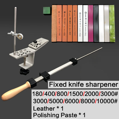 Angle Fixed Knife Sharpener Professional Sharpening Stone Kitchen Grinding System Honing Diamond Grinder Woodwork Tool Whetstone