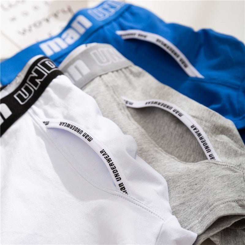 Boxer Mens Underwear Men Cotton Underpants Male Pure Men Panties Shorts Underwear Boxer Shorts Comfortable Cotton Plus size 4XL