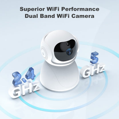 5Ghz 2.4G Dual-Band 1080P WiFi Wireless Auto Tracking Baby Monitor PTZ Security Surveillance CCTV Mini YIIOT Camera Alexa Google