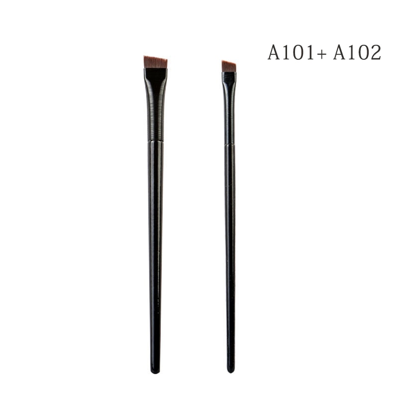 Augenbrauen Eyeliner Pinsel kleine abgewinkelte Klinge Augenbrauen Liner Pinsel Augenbrauen Kontur Pinsel Make-up Pinsel Schönheit Kosmetik Werkzeuge