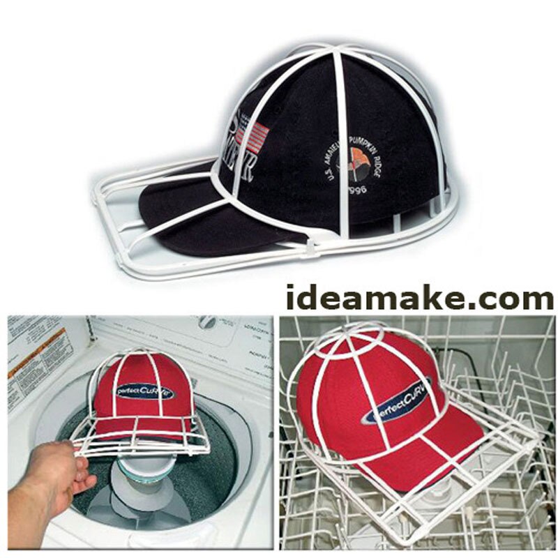 Cleaning Protector Ball Cap Washing Frame Cage Baseball Ball Cap Hat Washer Frame Laundry Bag for Washing Cap Laundry Supplies