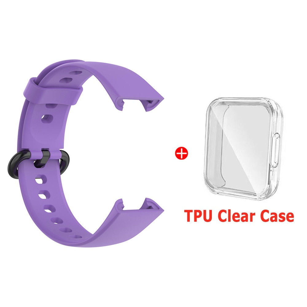 Watch Strap For Xiaomi Mi Watch Lite Strap Replacement Silicone Strap For Redmi Watch 2 Lite Strap Bracelet