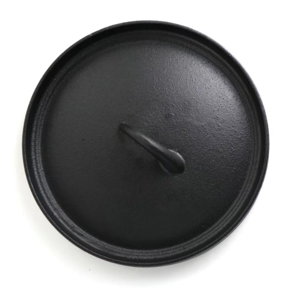 MegaChef Pre-Seasoned Cast Iron 5-Piece Kitchen Cookware Set, Pots and Pans cooking pots set