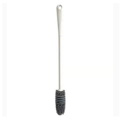 Silicone Cup Brush Cup Scrubber Glass Cleaner  Kitchen Cleaning Tool Long Handle Drink Wineglass Bottle Glass Cup Cleaning Brush