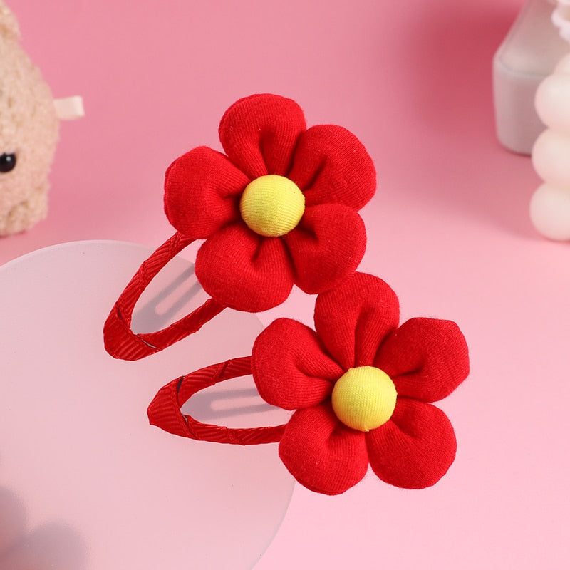 New Plush Cat Ears Hairpins Girls Cute Hair Clips Hair Accessories Women Sweet Barrettes Kids Fashion Ornaments Gift