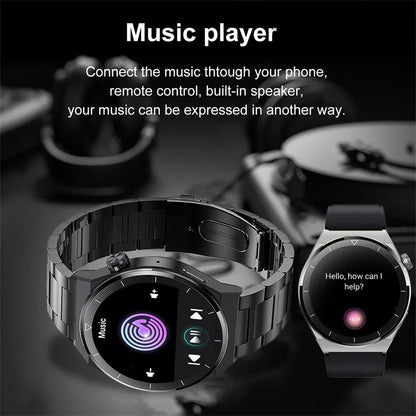 2023 NFC Smart Watch Men GT3 Pro AMOLED 390*390 HD Screen Heart Rate Bluetooth Call IP68 Waterproof SmartWatch For Huawei Xiaomi