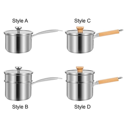 Sauce Pan Cookware Sets Kitchenware Long Handle for Outdoor Camping