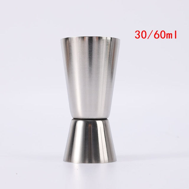 15/30ml or 25/50ml  Cocktail Drink Wine Shaker Stainless Bar Accessories Alcoholic alcohol meter kitchen gadget