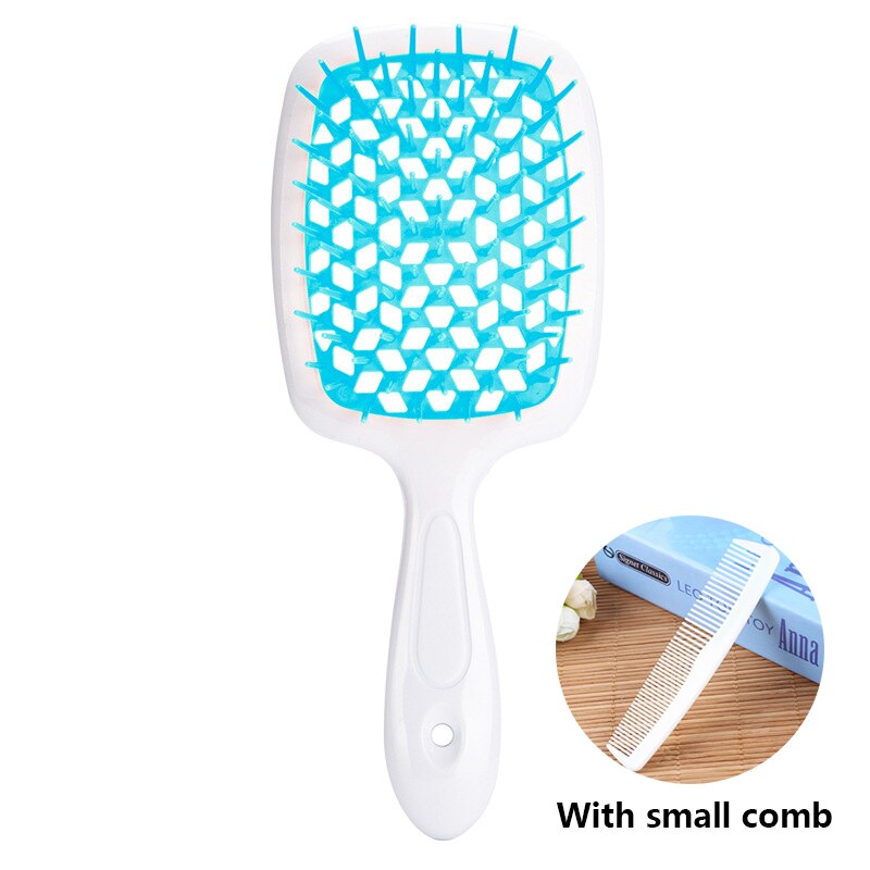1pcs Wide Teeth Air Cushion Comb Pro Salon Hair Care Styling Tool Anti Tangle Anti-static Hairbrush Head Comb Hairdressing Tools