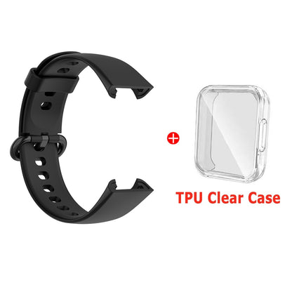 Watch Strap For Xiaomi Mi Watch Lite Strap Replacement Silicone Strap For Redmi Watch 2 Lite Strap Bracelet