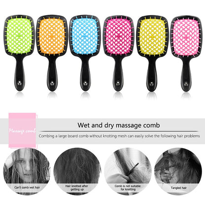 1pcs Wide Teeth Air Cushion Comb Pro Salon Hair Care Styling Tool Anti Tangle Anti-static Hairbrush Head Comb Hairdressing Tools