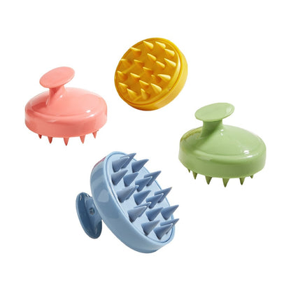 Wet and Dry Scalp Massage Brush Head Cleaning Adult Soft Household Bath Silicone Shampoo Brush Massage Comb