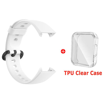 Watch Strap For Xiaomi Mi Watch Lite Strap Replacement Silicone Strap For Redmi Watch 2 Lite Strap Bracelet