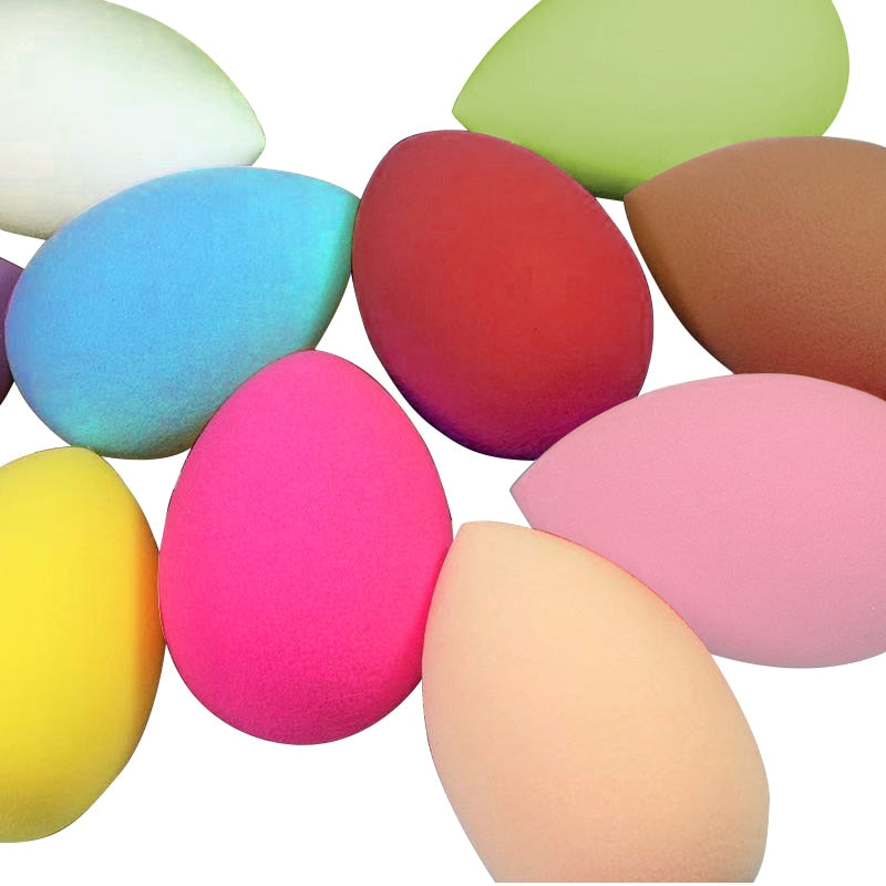 1/4pcs Beauty Egg Makeup Sponge Makeup Puff Set Foundation Sponge Puff Wet and Dry Makeup Tools