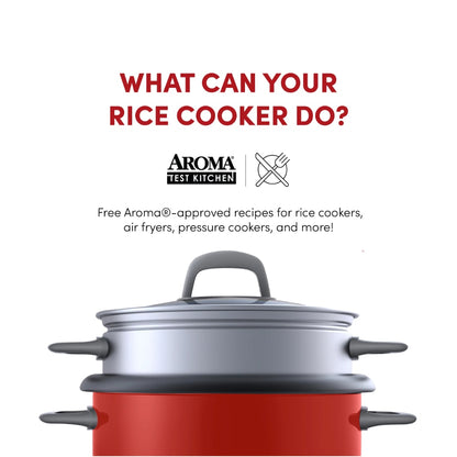 Aroma® 6-Cup (Cooked) / 1.5Qt. Rice Cooker &amp; Food Steamer Multifunctional Electric Pan Cookers Free Shipping Kitchen Appliances
