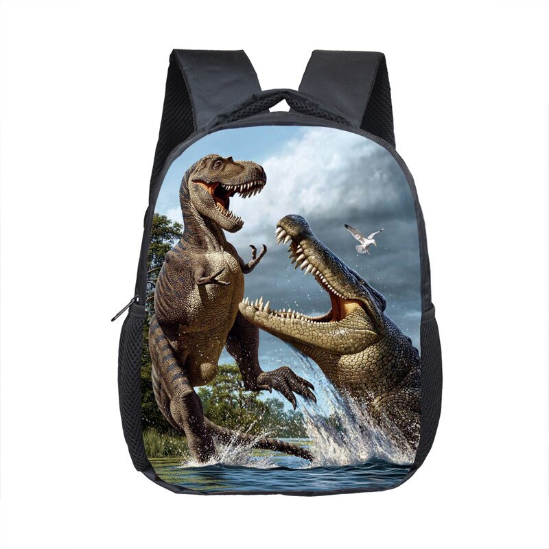 12 Inch Animals Dinosaur Backpacks Dinos Children School Bags Baby Toddler Bag Boys Backpack for Kids Kindergarten Bags Gift