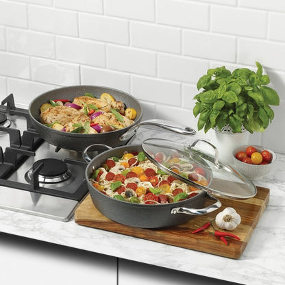 Deluxe Great Nonstick 3-Piece Kitchen Cookware Set - Essential for Everyday Home Cooking for Every Home!