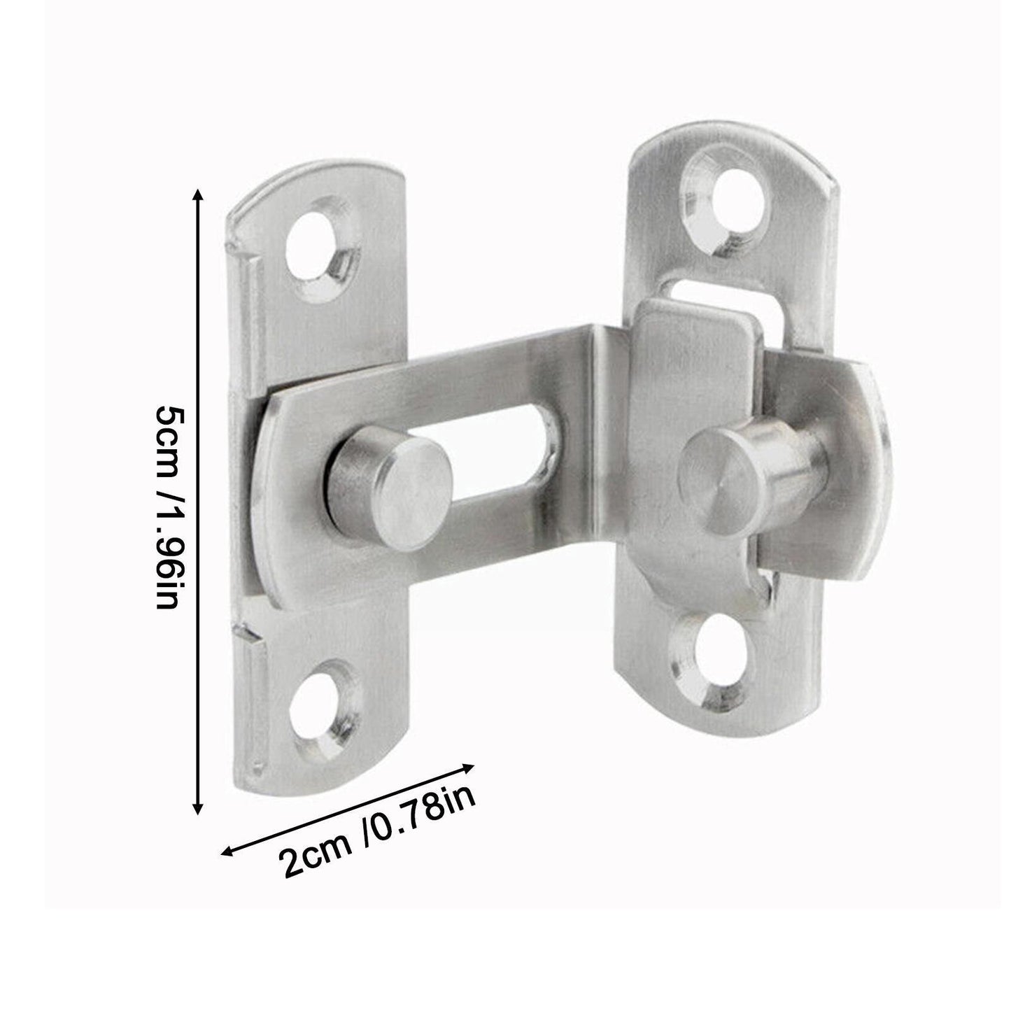 90 Degree Steel Door Right Angle Sliding Bending Screws Screw With Lock Door Locker Accessories Hardw P4b2