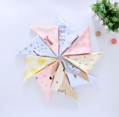 Dog scarf Bandana Cotton Plaid Washable Cute Bear Sun Leaf Pattern Dog Scarf Bow Tie Cat Dog Accessories Beauty Products