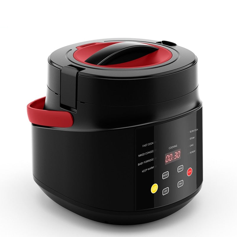 Electric Mini Rice Cooker MultiCooker Portable Car Rice Cooker  12V 24V Cooking Machine For Car and Truck English Menu