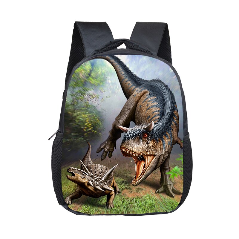 12 Inch Animals Dinosaur Backpacks Dinos Children School Bags Baby Toddler Bag Boys Backpack for Kids Kindergarten Bags Gift