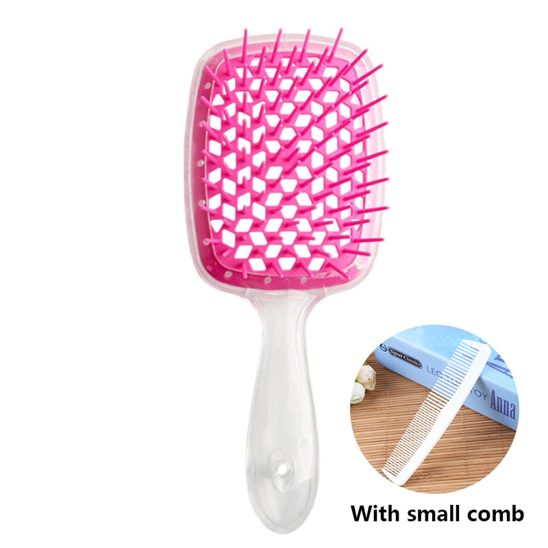 1pcs Wide Teeth Air Cushion Comb Pro Salon Hair Care Styling Tool Anti Tangle Anti-static Hairbrush Head Comb Hairdressing Tools