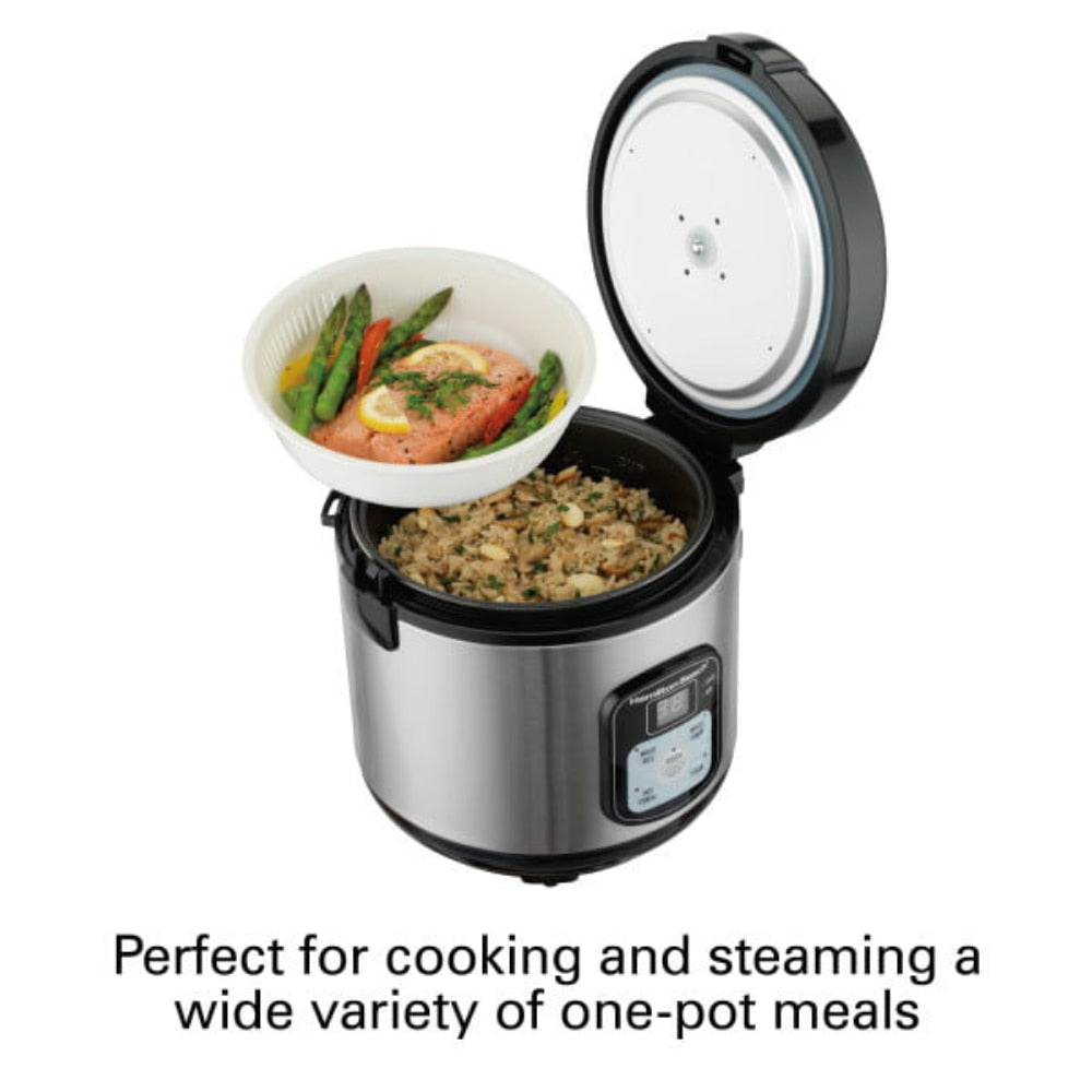 rice cookers 8 Cup Capacity (Cooked) Rice Cooker &amp; Food Steamer (37519)