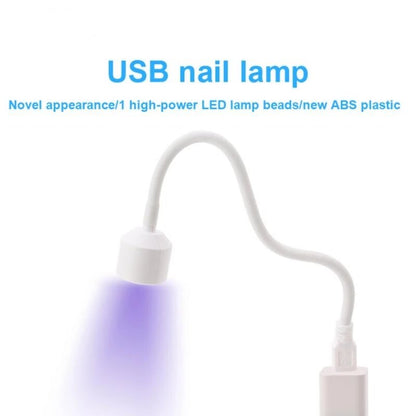 Mini UV Led Light Nail Gel Polish Drying Lamp Single Finger Professional Dryer For Manicure Nail Stuff Art Salon Equipment Tools