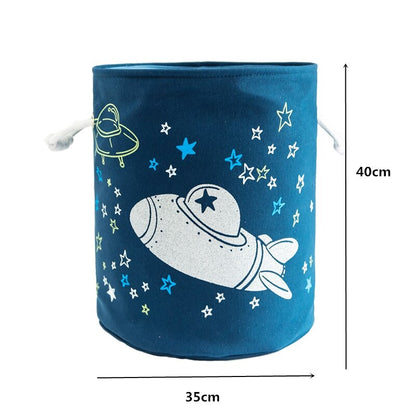 Clothing Laundry Baskets For Home Bathroom Cat Print Save Space Household Supplies Toy Storage Box Laundry Bucket