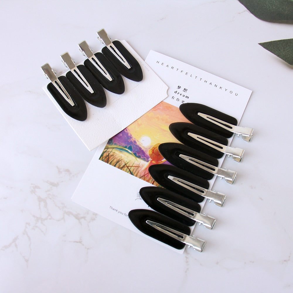10Pcs/Set Beauty Salon Seamless Hairpin Professional Styling Hairdressing Makeup Tools Hair Clips For Women Girl Headwear