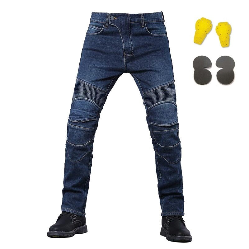 New spring summer autumn motorcycle pants classic outdoor riding motorcycle jeans Drop-resistant pants with protective gear