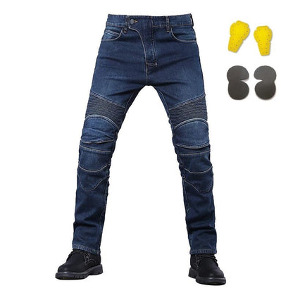 New spring summer autumn motorcycle pants classic outdoor riding motorcycle jeans Drop-resistant pants with protective gear