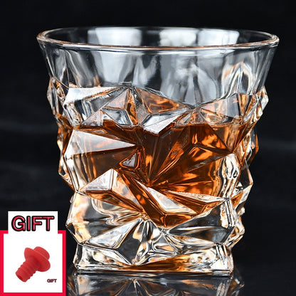 Glass Bar Hotel Home whisky beer glass wine Crystal Wine Glass Wine Set hot sale good quality Multiple styles can be selected