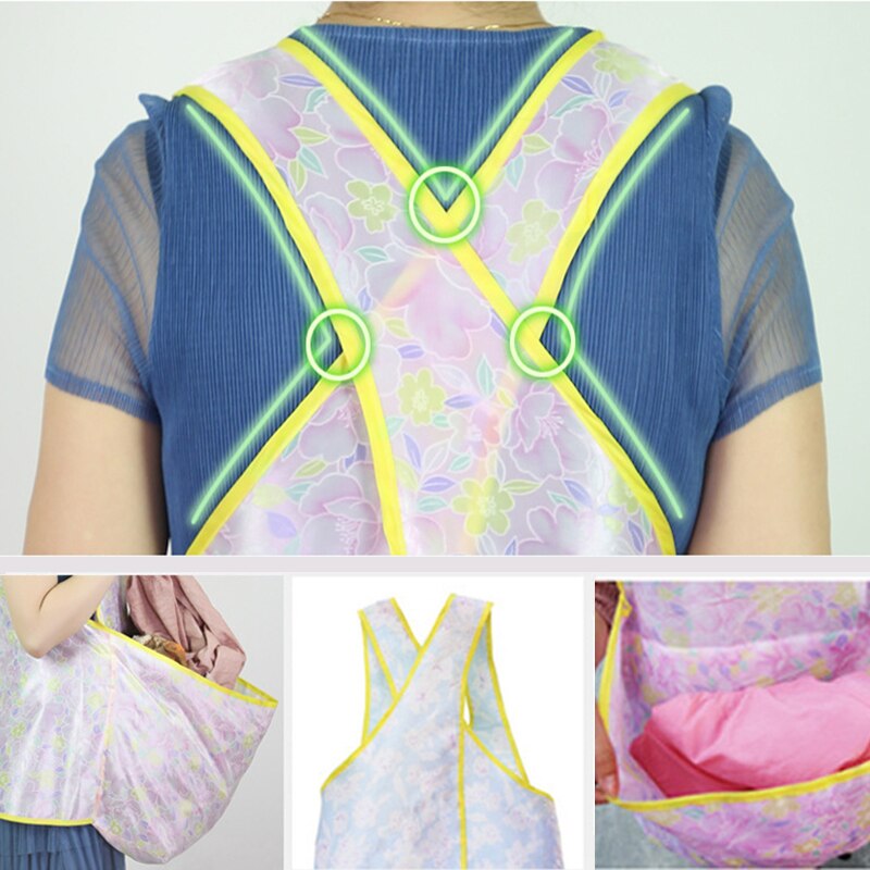 2023 New Home Outdoor Sleeveless Laundry Bib Cold and Waterproof Bib Cloth Japanese Clothes Apron Laundry Artifact Home Supplies