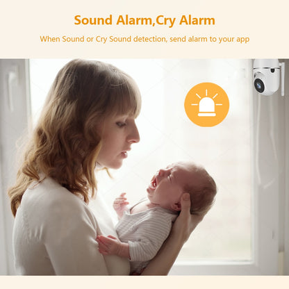 720P Baby Monitor Smart Home Cry Alarm Mini Surveillance Camera with Wifi Security Video Surveillance IP Camera ptz ycc365 tv