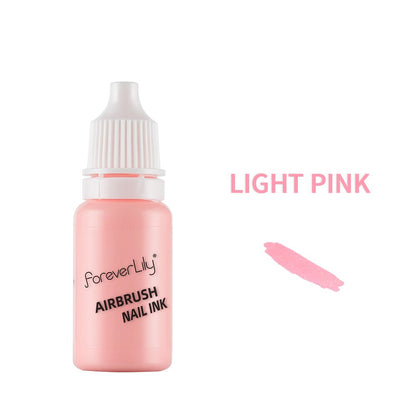 10ML Airbrush Nail Ink Nail Polish Paint Use For Airbrush Spray Gun Making Hollow Pattern Color Painting Stencil Nail Art Tools