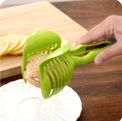 1Piece Tomato Smart Slicer Potato Peeling Knife Holder To Clean And Convenient Kitchen Good Helper Work Tool Fruit Items New