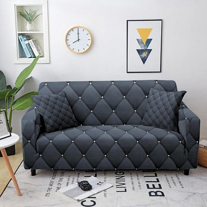 Geometric Elastic Sofa Covers for Living Room Couch Cover Stretch Sectional Slipcover Furniture Cover Protector Home Decoration