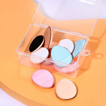 5/10/20 Pcs Mini Finger Puff Foundation Powder Detail Makeup Sponge Face Concealer Cream Blend Cosmetic Accessories Makeup Tools