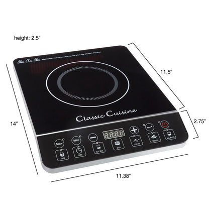 Induction Cooktop - Electric Hot Plate Stove Burner Electric Cooker