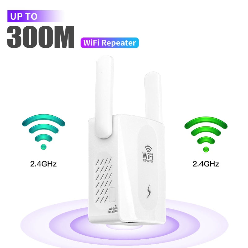 5Ghz AC1200 WiFi Repeater 1200Mbps Router WiFi Extender Amplifier 2.4G/5GHz Wi-Fi Signal Booster Long Range Network Access Point