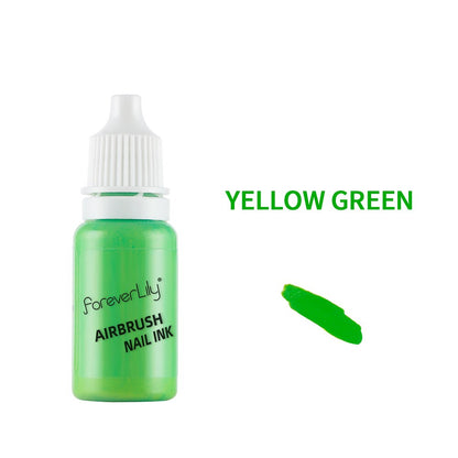 10ML Airbrush Nail Ink Nail Polish Paint Use For Airbrush Spray Gun Making Hollow Pattern Color Painting Stencil Nail Art Tools