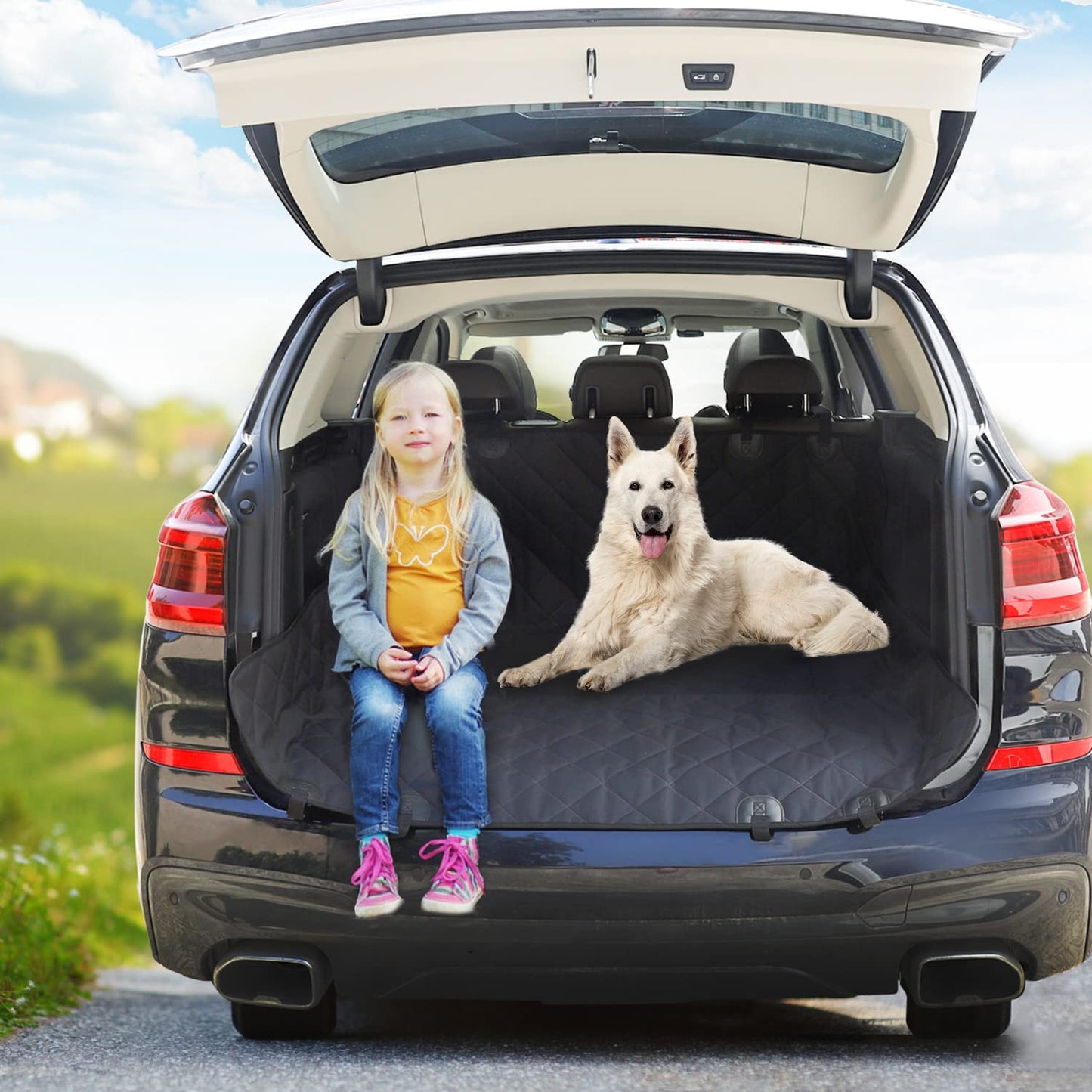 Dog Car Seat Cover For Car Rear Back Seat Waterproof Pet Dog Travel Mat Pet Cat Dog Carrier Dog Car Hammock Cushion Protector