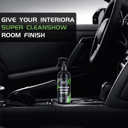 HFFFF-21 Car Interior Cleaner Car Neutral Ph Dust Remover Seat Liquid Leather Cleaner Roof Dash Cleaning Foam Spray Car Care