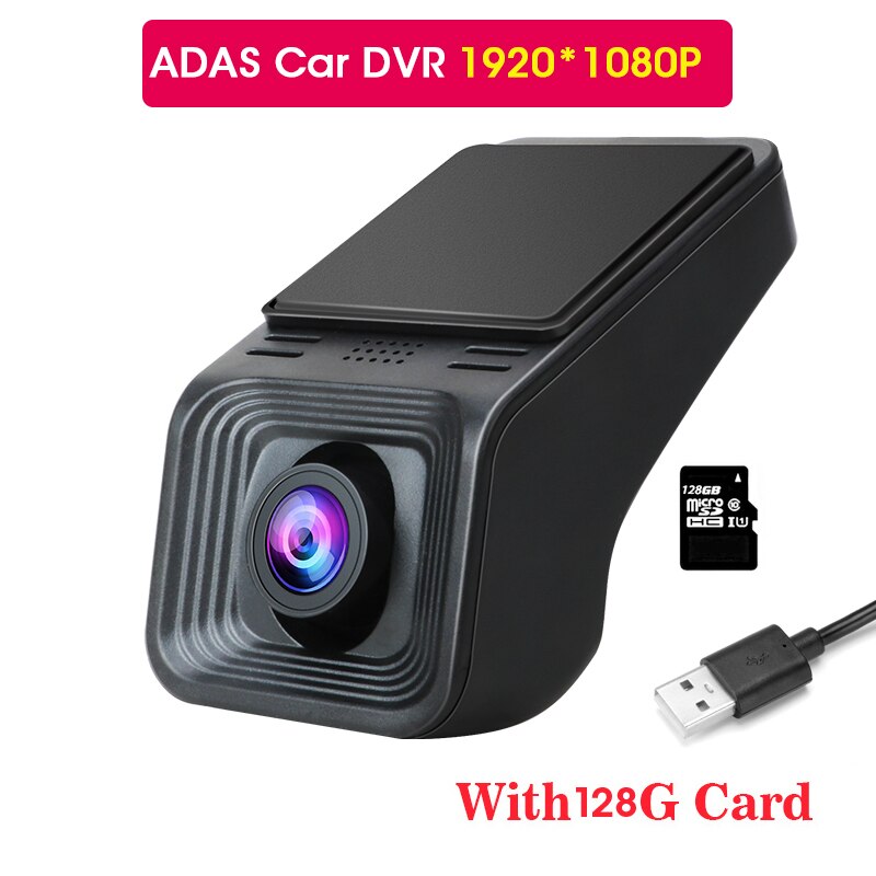 Develuck USB ADAS Full HD Car DVR Dash Cam For DVD Android Player Navigation Head Unit/Auto Audio Voice Alarm Video Recording