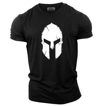 2021 New Summer 3D Printing Spartan Summer T-Shirt Men And Women Three-Way Sparta Shirt 3D Printing T-Shirt